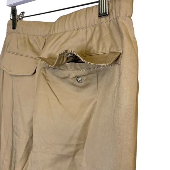 AVEC LES FILLES Parachute-Style Pants in Khaki Size Small - Picture 7 of 10